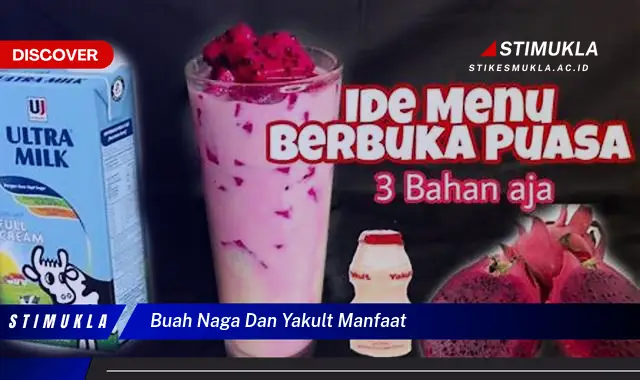 buah naga dan yakult manfaat