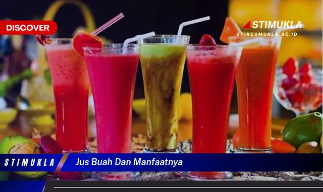 jus buah dan manfaatnya