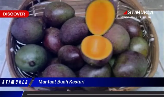 manfaat buah kasturi