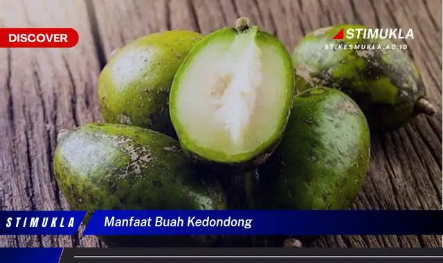 manfaat buah kedondong