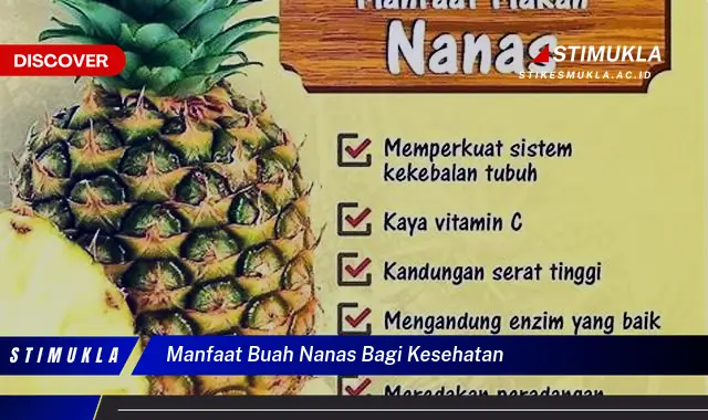 manfaat buah nanas bagi kesehatan