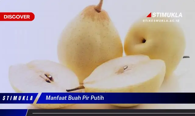 manfaat buah pir putih