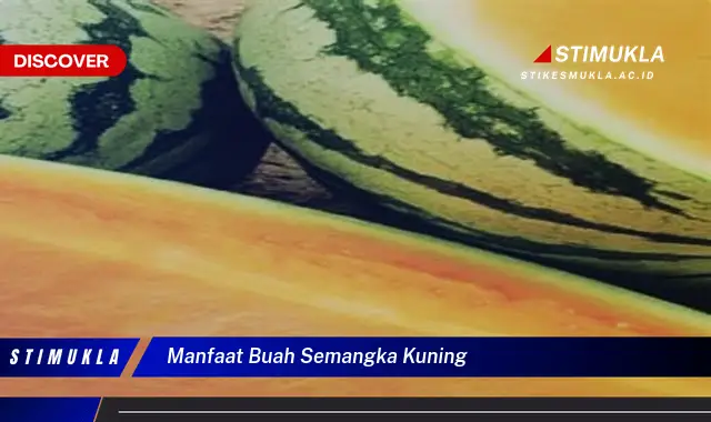 manfaat buah semangka kuning