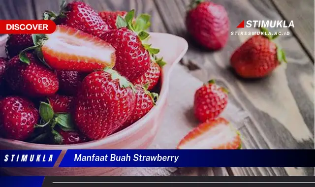 manfaat buah strawberry