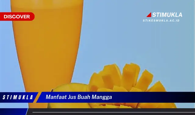 manfaat jus buah mangga