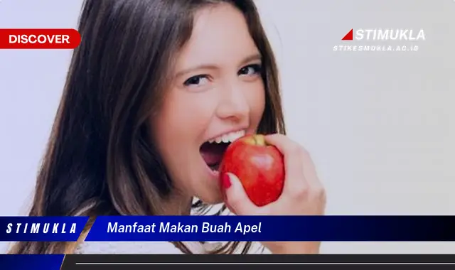 manfaat makan buah apel