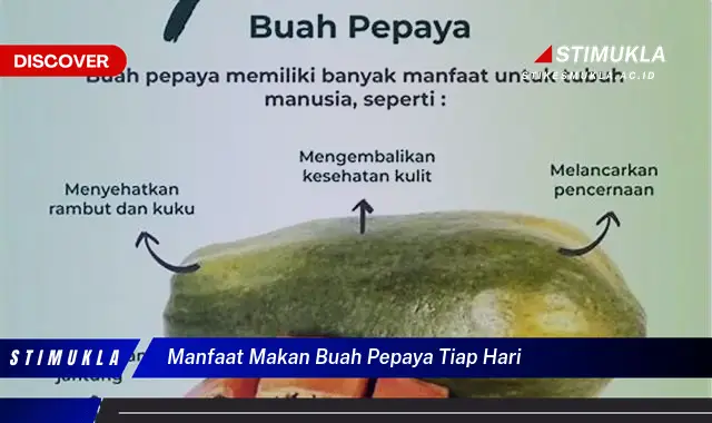 manfaat makan buah pepaya tiap hari