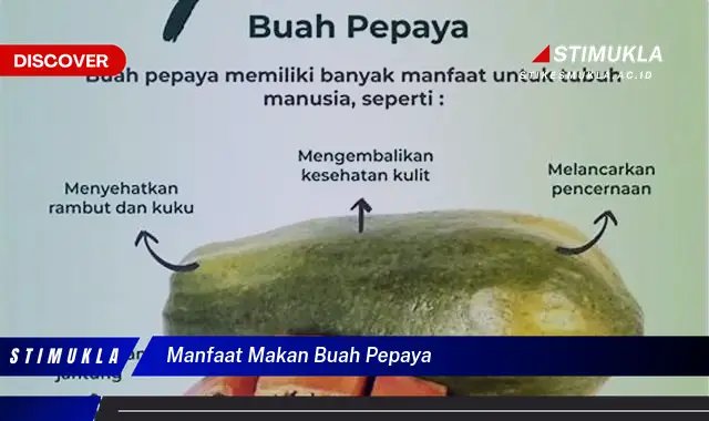 manfaat makan buah pepaya