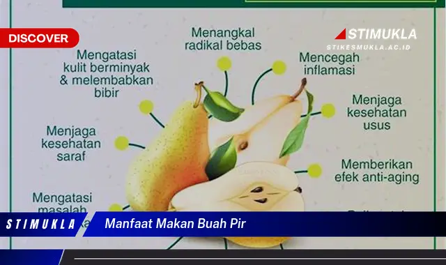 manfaat makan buah pir