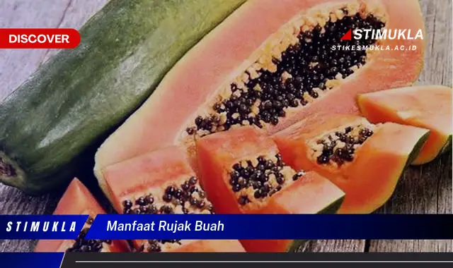 manfaat rujak buah