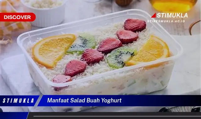 manfaat salad buah yoghurt