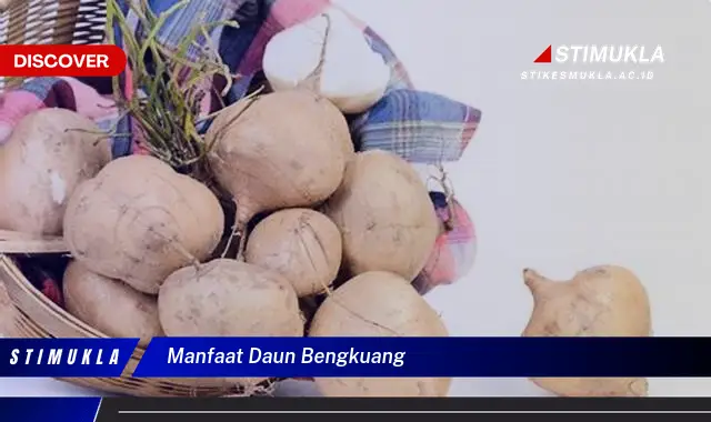 manfaat daun bengkuang