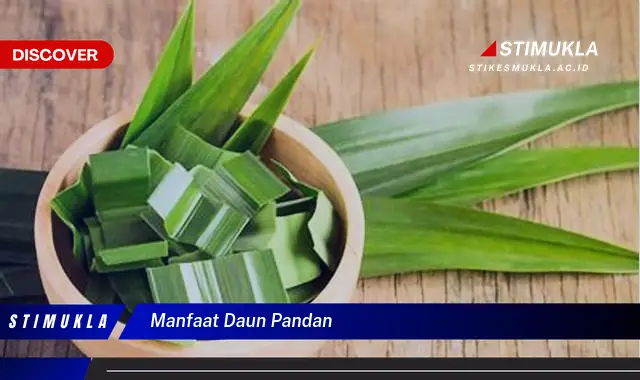 manfaat daun pandan