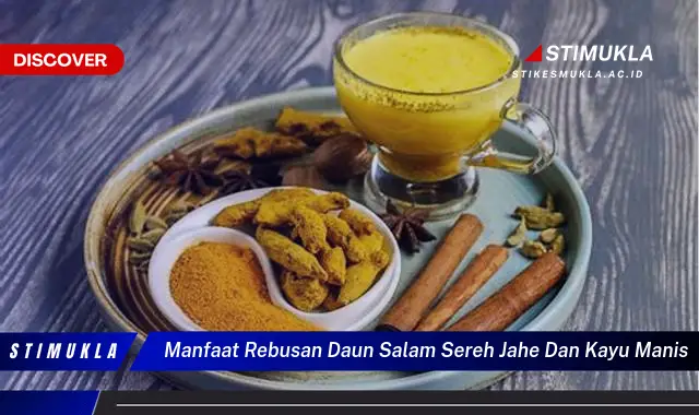 manfaat rebusan daun salam sereh jahe dan kayu manis