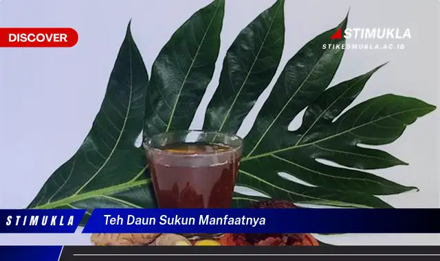 teh daun sukun manfaatnya